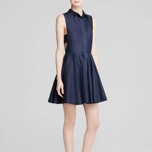 NWT A.C.E Jules Pleated Dress Size M